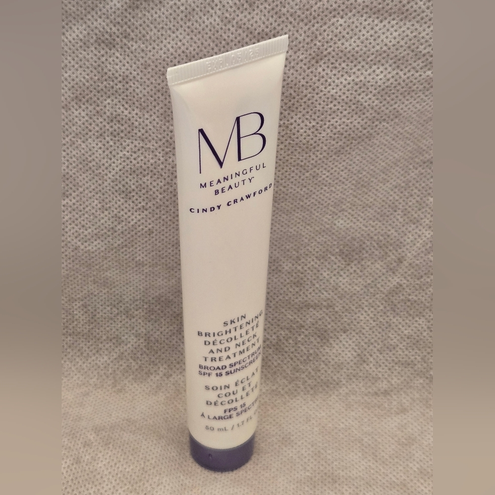 Meaningful Beauty Crawford Skin Brightening Decollete Neck Trmt 15 FPS 1.7 FL oz